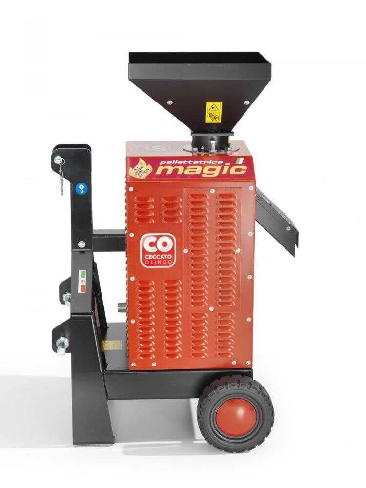 Ceccato Olindo PELLEPTO aftakas pelletmachine, detail 3