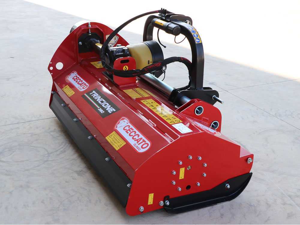 Ceccato Olindo Trincione 380 klepelmaaier 140 cm, hydraulisch verschuifbaar, detail 3