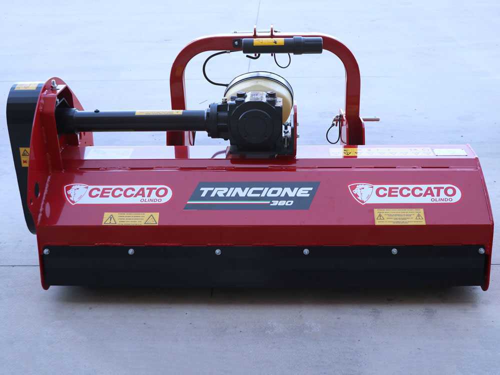 Ceccato Olindo Trincione 380 klepelmaaier 160 cm, detail 3