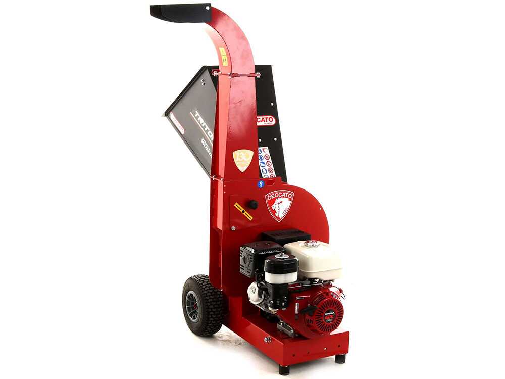 Ceccato Olindo Triton BIG benzine hakselaar, takken tot 80 mm, detail 2