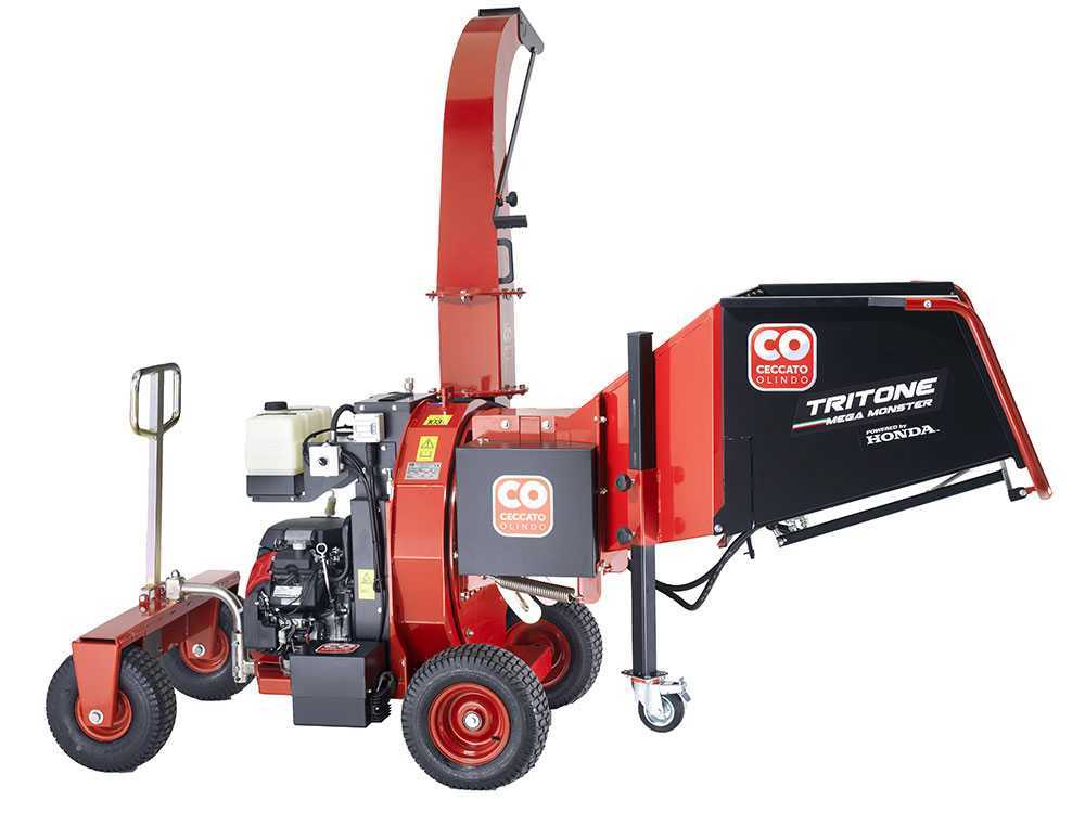 Ceccato Olindo Triton Mega Monster benzine hakselaar, takken tot 150 mm, detail 3