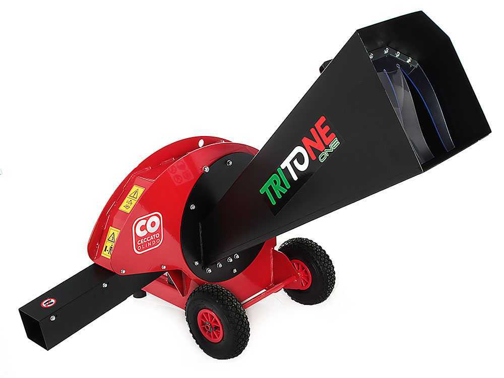 Ceccato Olindo Triton One elektrische hakselaar, takken tot 50 mm, 400 V (TRI-230), detail 3