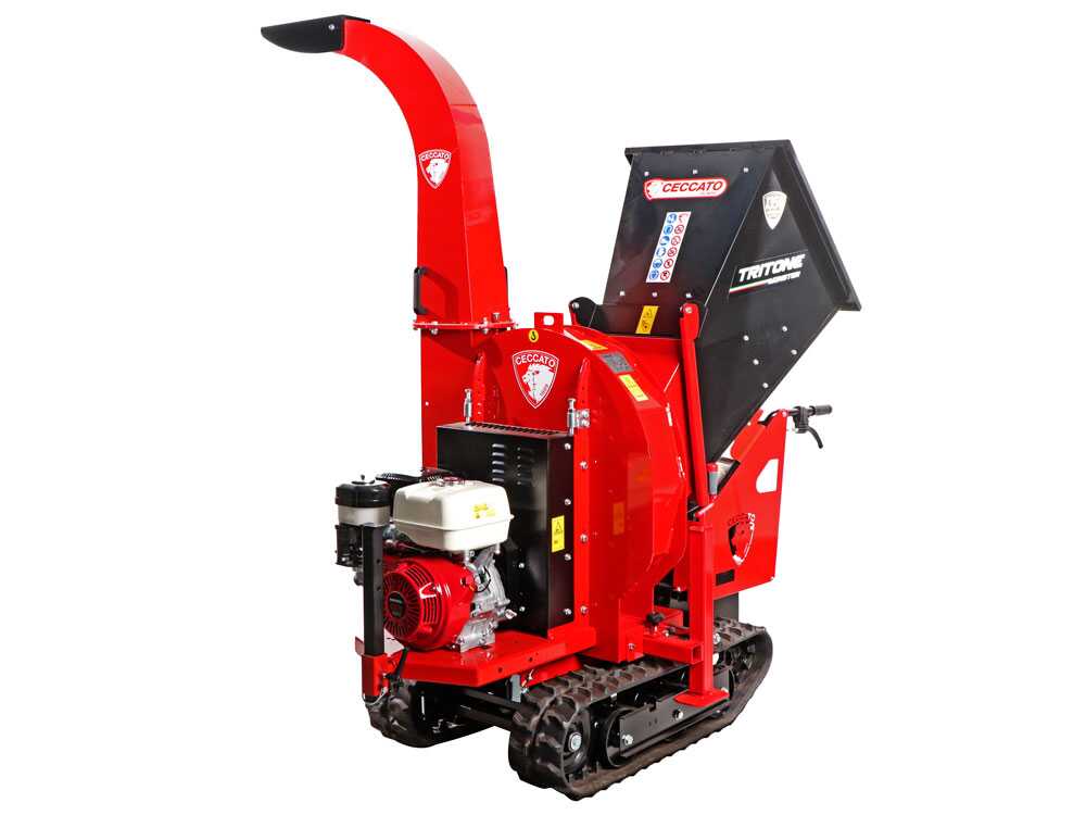 Ceccato Olindo Tritone Monster Cingo benzine hakselaar, takken tot 100 mm, detail 3