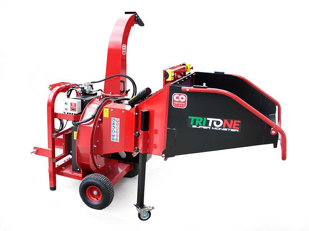 Ceccato Olindo Tritone Super Monster aftakas hakselaar, takken tot 130 mm, detail 3