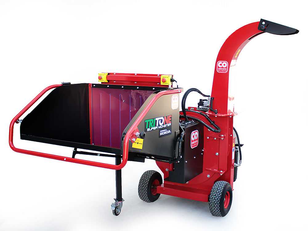 Ceccato Olindo Tritone Super Monster benzine hakselaar, takken tot 120 mm (TRISMON), detail 3