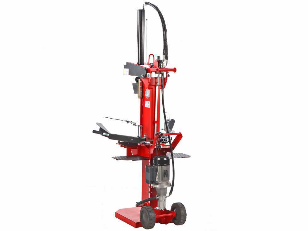 Docma SF110 Rapid 220 XX elektrische houtklover, 8,15 ton, verticaal, detail 2