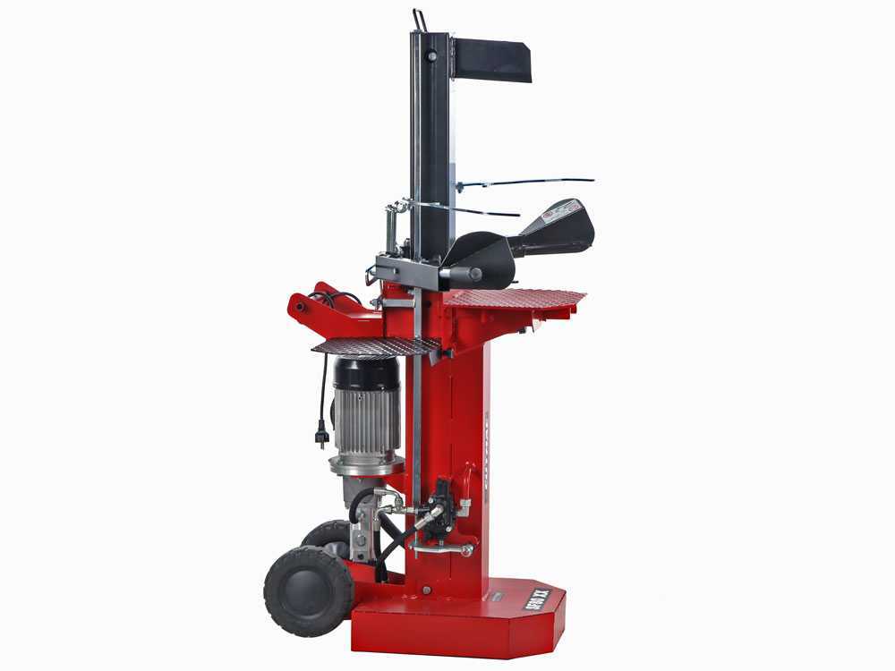 Docma SF80 Rapid 220 XX elektrische houtklover, 8 ton, verticaal, detail 2