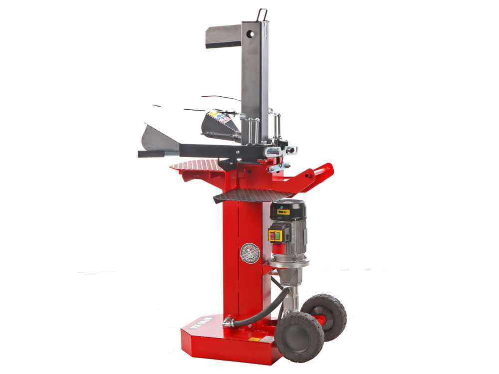 Docma SF80 Rapid 380/4 XX elektrische houtklover, 8 ton, verticaal, detail 2