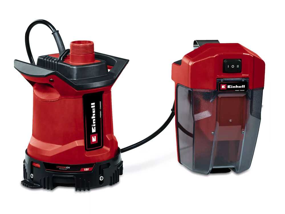 Einhell GE-DP 18/25 LL Li dompelpomp voor schoon en vuil water, 18 V 2,5 Ah, detail 3