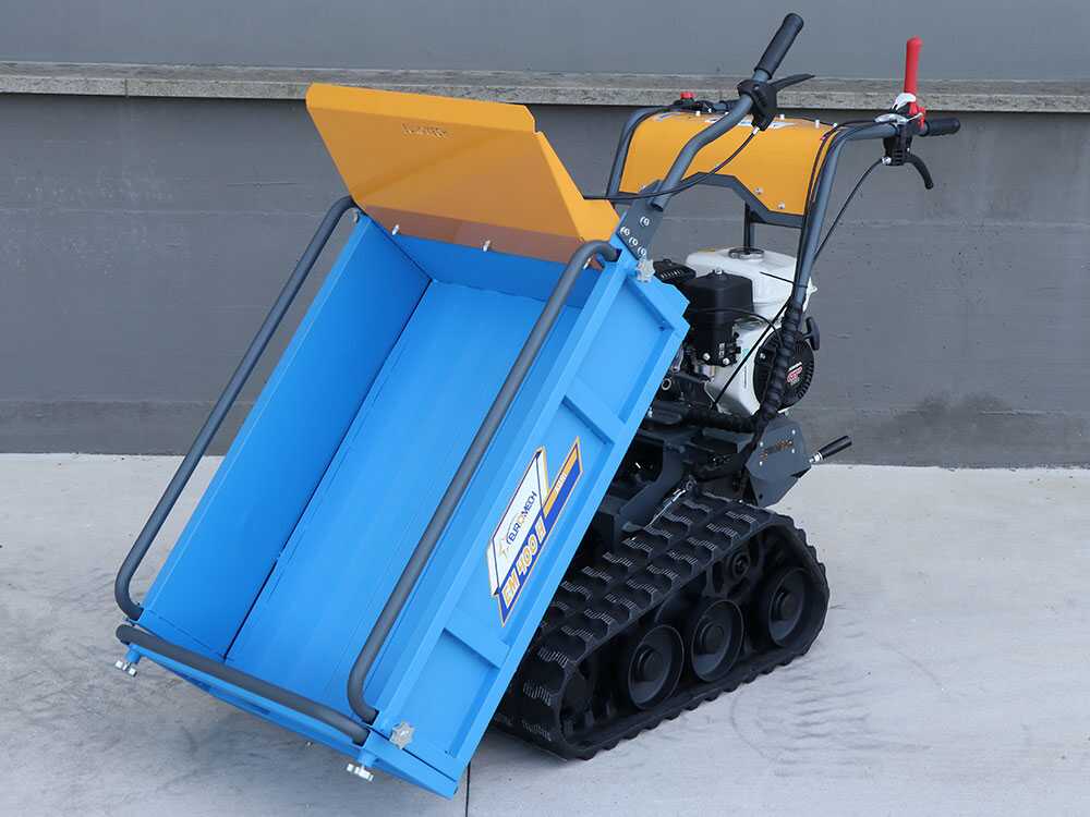 Rupsdumper laadvermogen 400 kg EuroMech EM400H-Agri, detail 3