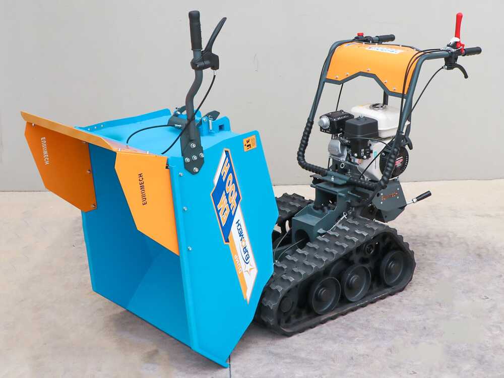 Rupsdumper laadvermogen 400 kg EuroMech EM400H-Dump, detail 3
