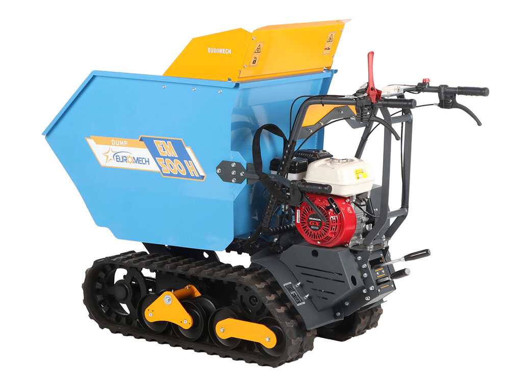 Rupsdumper laadvermogen 500 kg EuroMech EM500H, detail 2