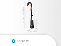 Gardena 2400 Comfort Automatic 18V P4A dompelpomp voor schoon water, 18 V 2,5 Ah, detail 2