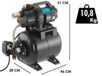 Gardena 3700/4 hydrofoorpomp, detail 2
