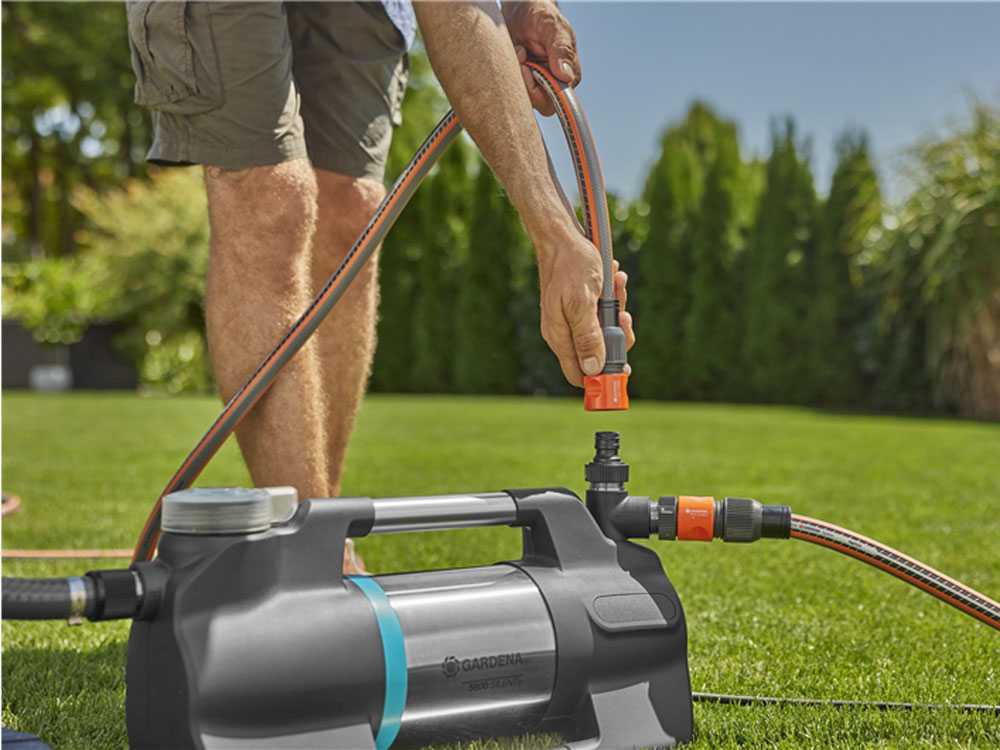 Gardena 5600 Silent+ tuinpomp, detail 2