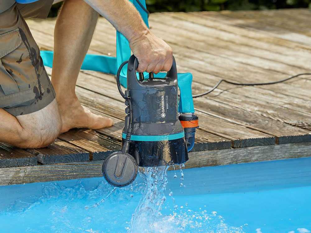 Gardena 9000 dompelpomp voor schoon water, detail 2