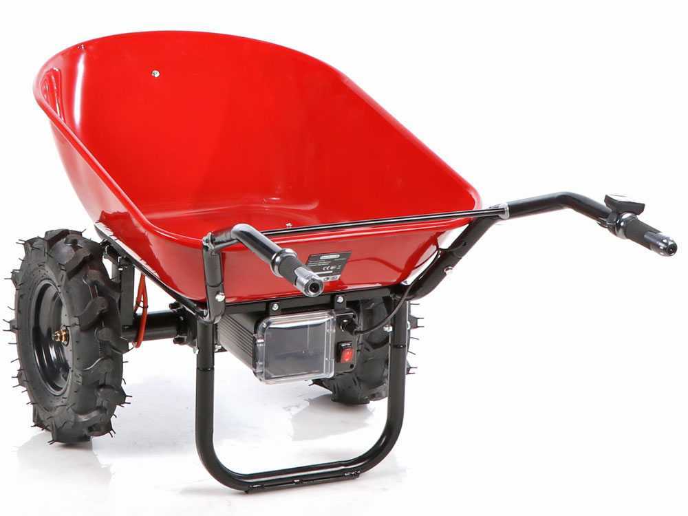 Accu motorkruiwagen laadvermogen 260 kg GeoTech CAR 260T-100, 40 V 6 Ah, detail 2