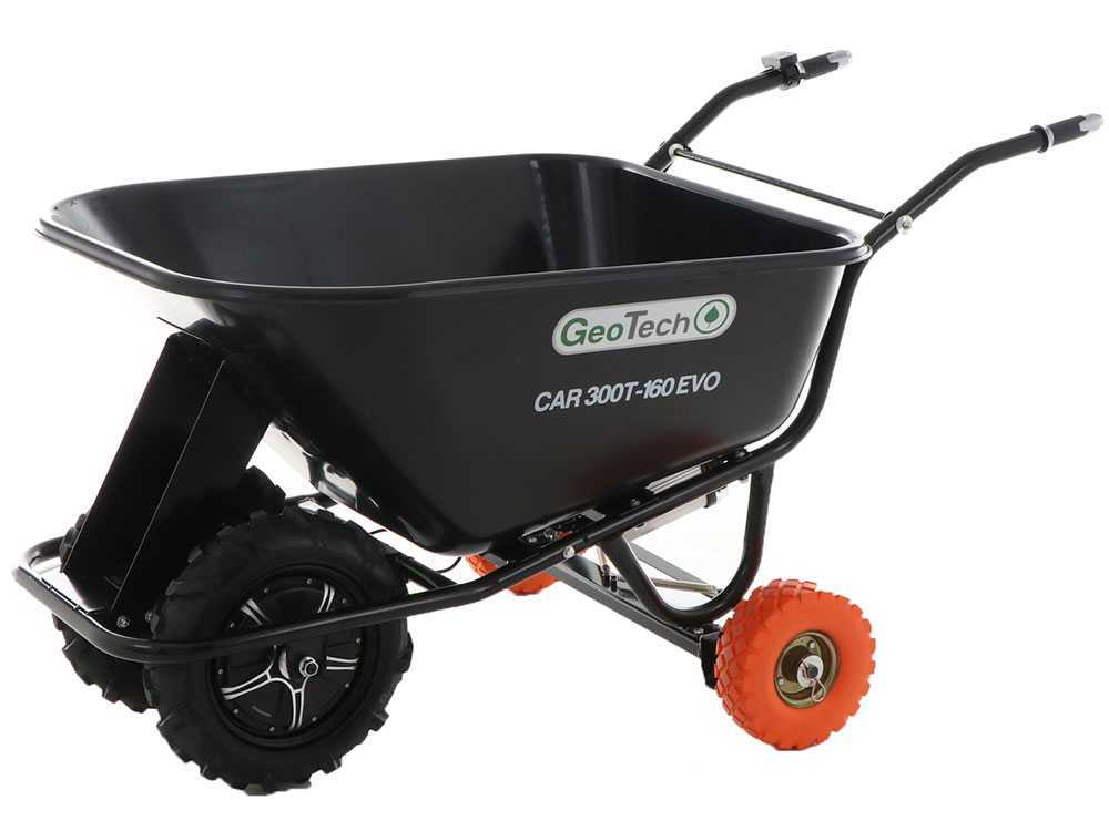Accu motorkruiwagen laadvermogen 300 kg GeoTech CAR 300T-160 EVO, 40 V 6 Ah, detail 2
