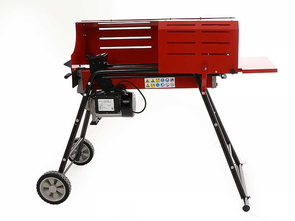 GeoTech LS7 HE EVO elektrische houtklover, 7 ton, horizontaal, detail 3