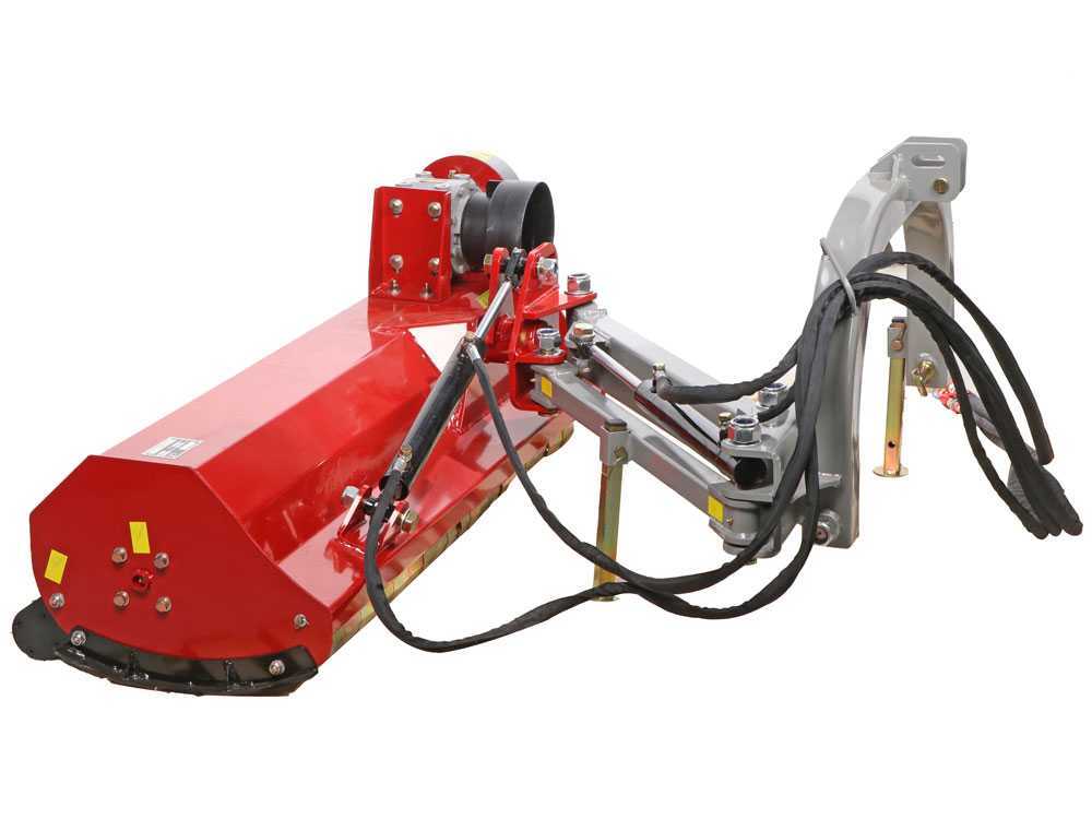 GeoTech Pro AMF125 zijklepelmaaier met arm 125 cm, detail 3