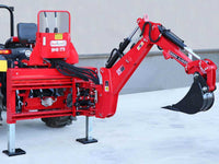 GeoTech Pro BHS 175 graafarm voor de trekker, zijwaarts verschuifbaar, detail 3