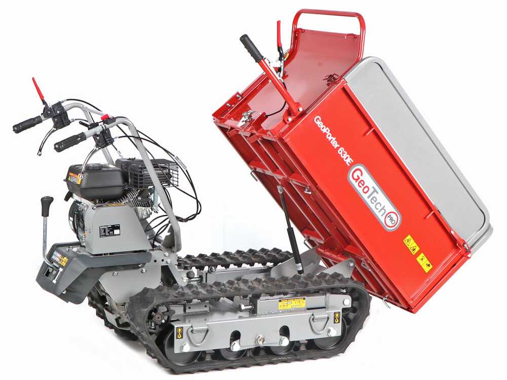 Motorkruiwagen laadvermogen 600 kg GeoTech Pro GeoPorter 630E, detail 2