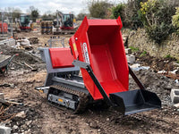 Rupsdumper laadvermogen 650 kg GeoTech Pro GeoPorter 650 DHS Hydro, detail 2