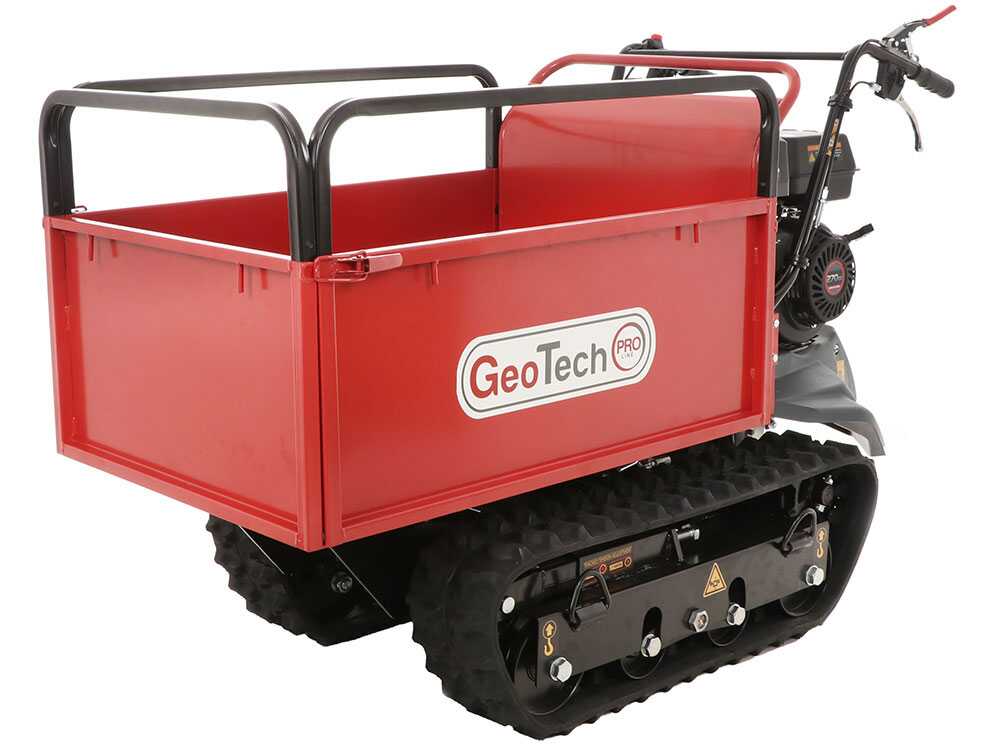 Rupsdumper laadvermogen 500 kg GeoTech Pro GeoPorter H-540E Hydro, detail 3