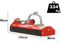 GeoTech Pro HFM 185 klepelmaaier 182 cm, detail 3