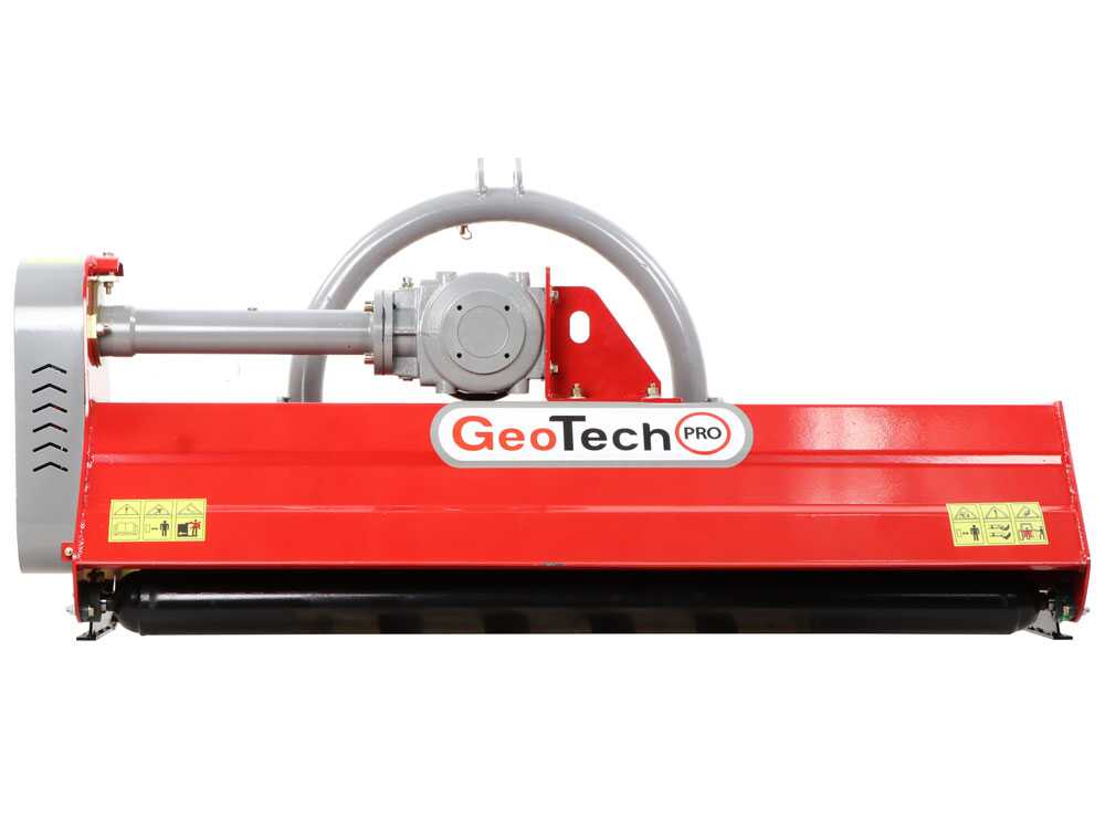 GeoTech Pro KFM 150M klepelmaaier 145 cm, handmatig verschuifbaar, detail 3