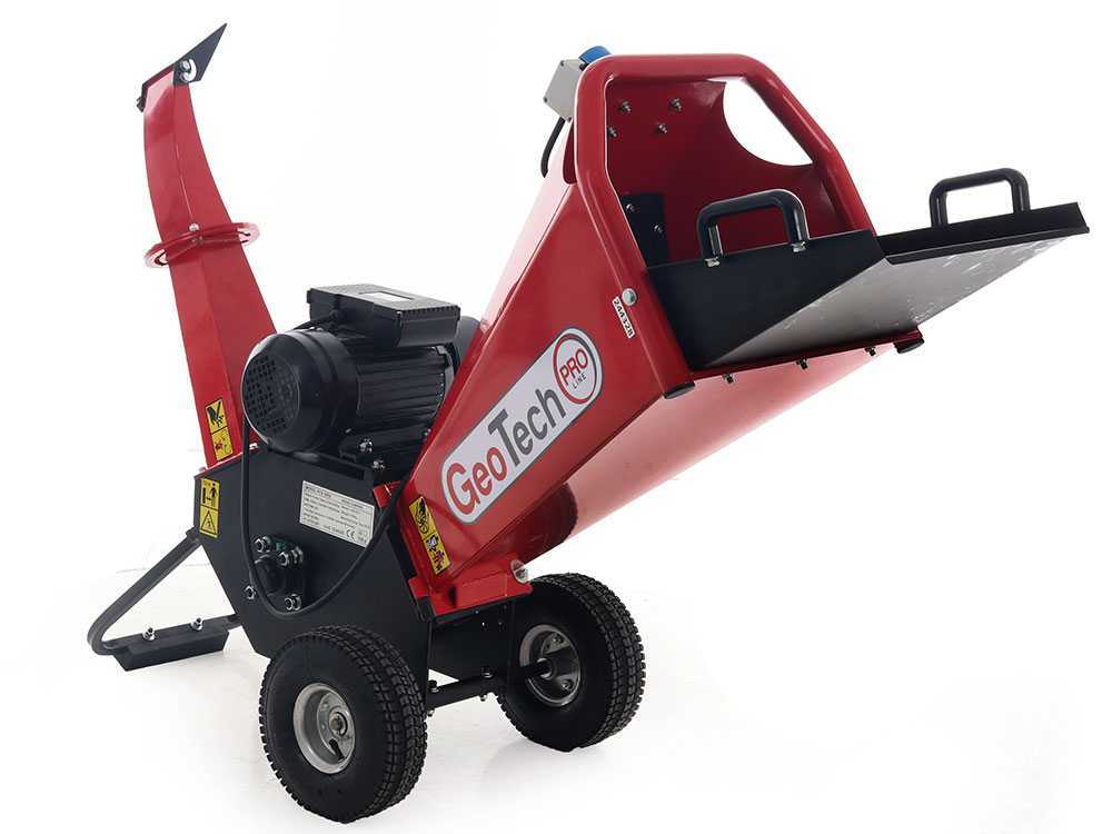 GeoTech Pro PCS 30ES elektrische hakselaar, takken tot 60 mm, detail 3