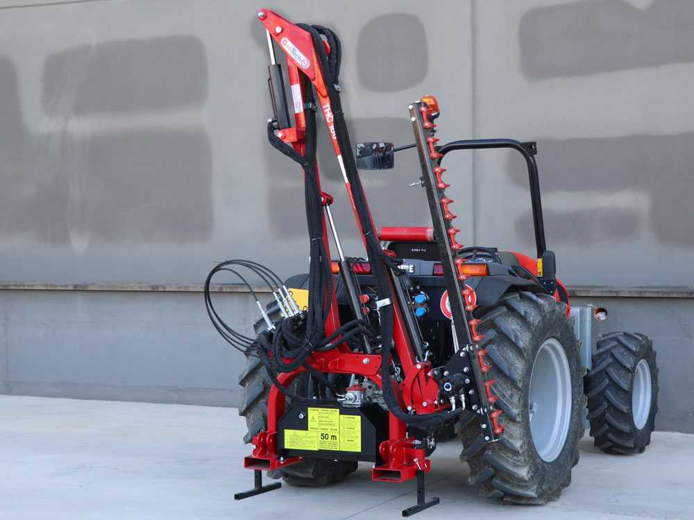 GeoTech Pro THC 160 heggenschaararm voor de trekker, detail 3