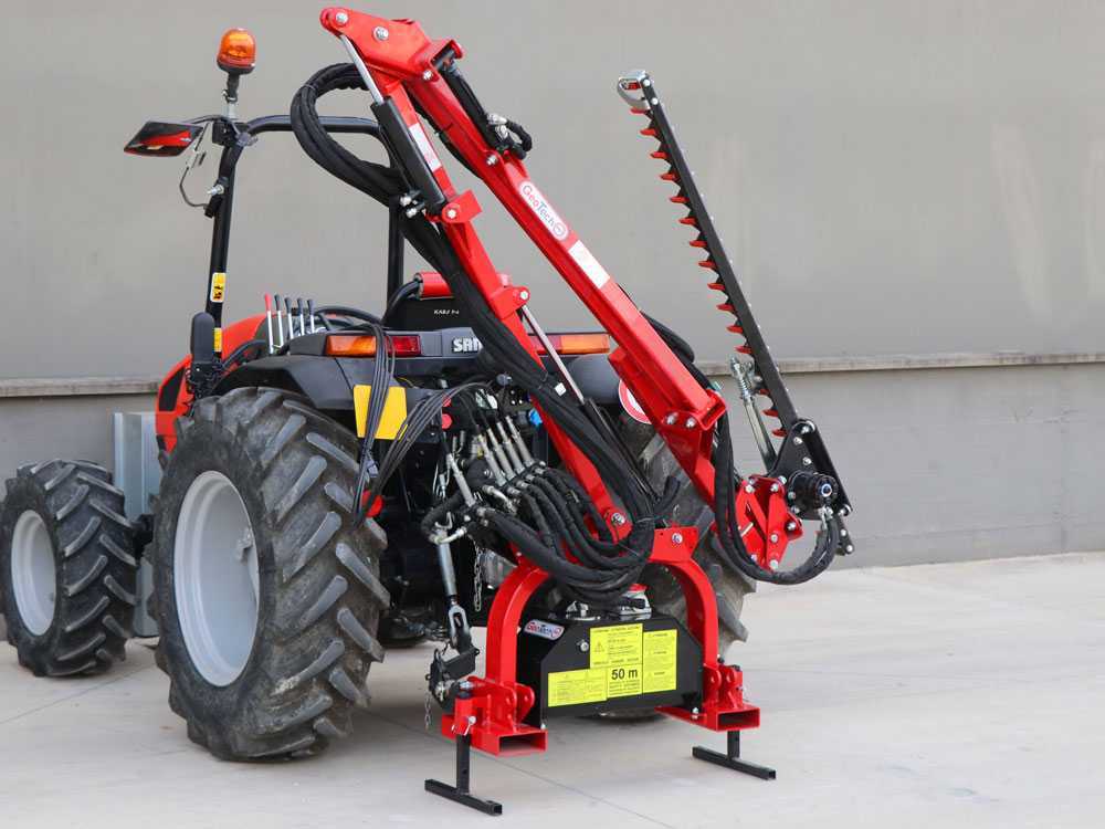 GeoTech Pro THT 175 heggenschaararm voor de trekker, detail 3