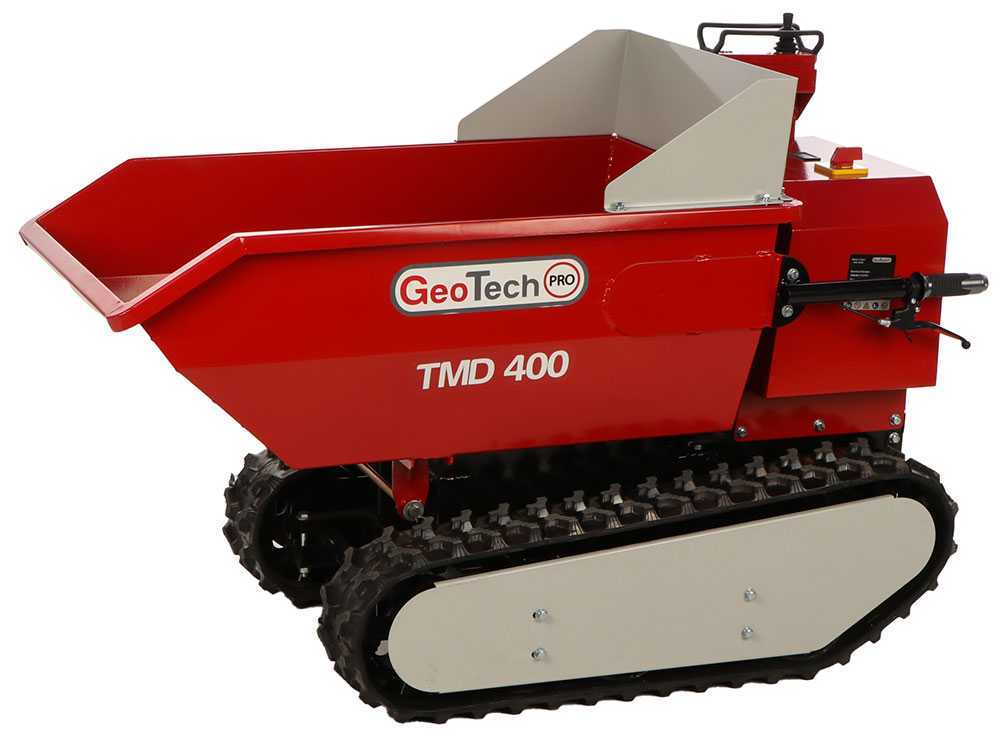 Accu motorkruiwagen laadvermogen 400 kg GeoTech Pro TMD 400, 48 V 15 Ah, detail 2