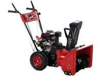 Benzine sneeuwschuif GeoTech SS 680 WEL EVO, motor Loncin H200, elektrische start, detail 2