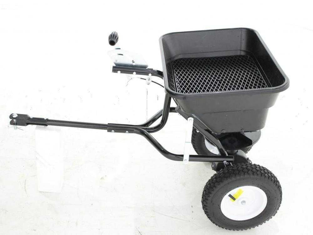 Getrokken strooiwagen voor zitmaaier GeoTech Riding-on Mowers, 29 liter, detail 3