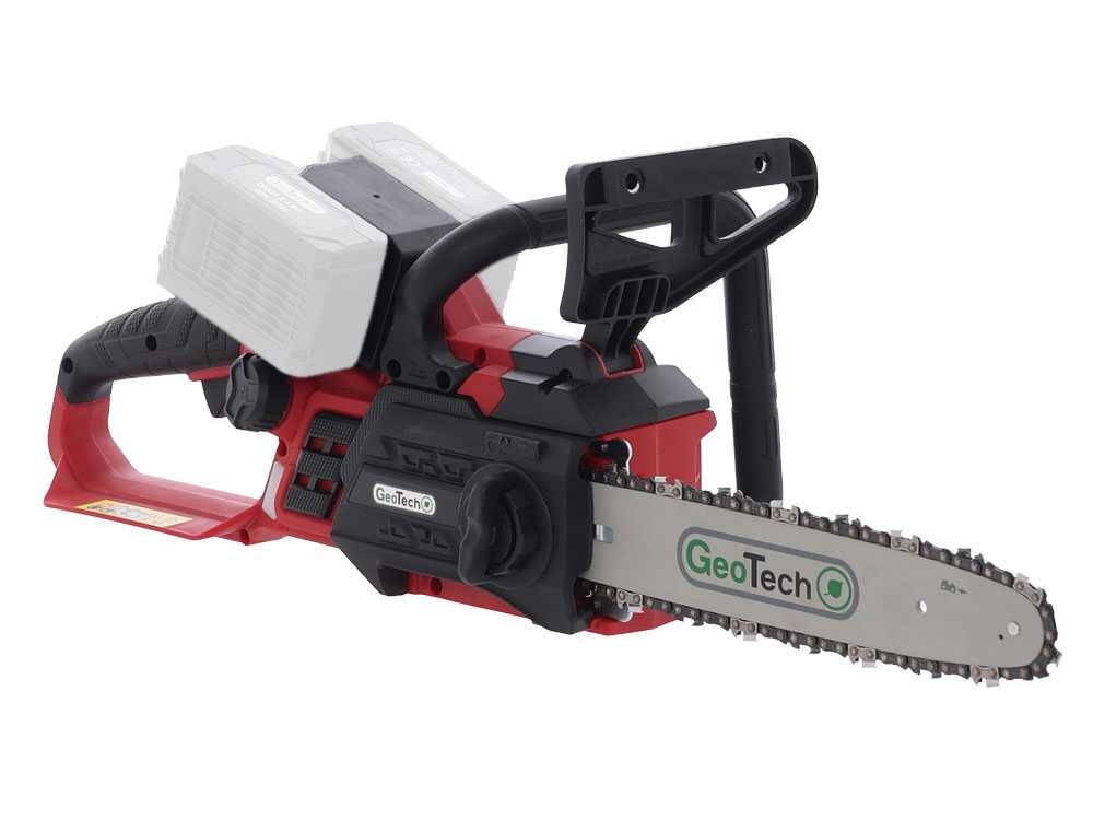 GeoTech X-Line CS-40V accu kettingzaag, zwaard 30 cm, 40 V zonder accu, detail 3