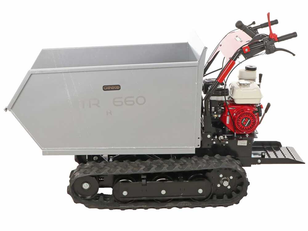Rupsdumper laadvermogen 600 kg Ginko - MGM TR 660, motor Honda GX 200, detail 3