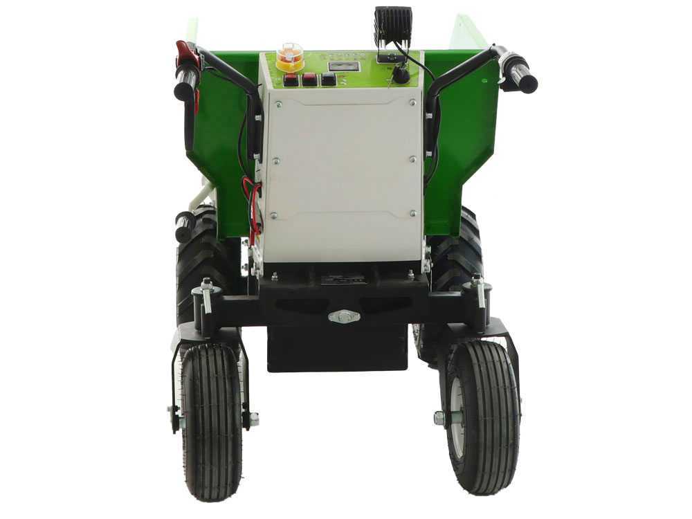 Accu motorkruiwagen laadvermogen 500 kg GreenBay eDUMPER 500, 48 V 32 Ah, detail 2