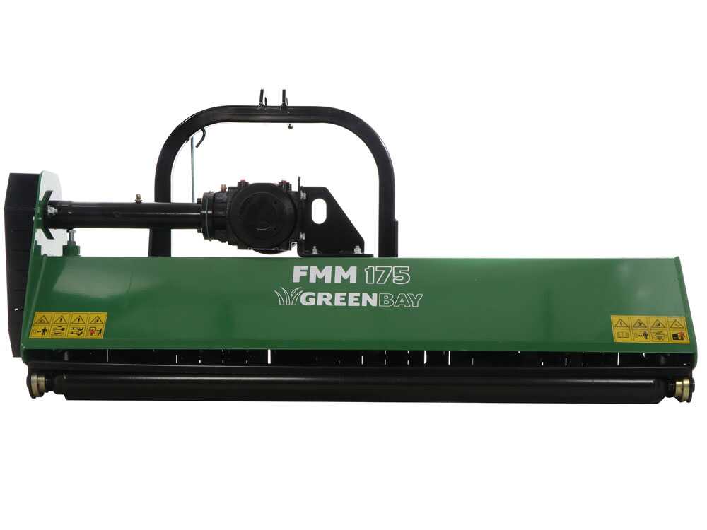 GreenBay FMM 175 klepelmaaier 172 cm, detail 3
