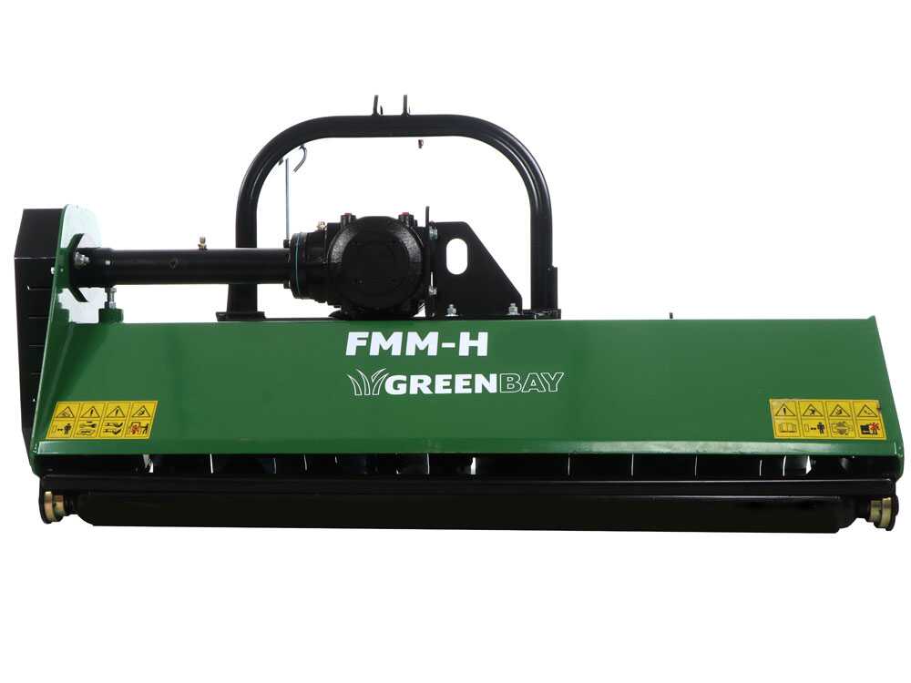 GreenBay FMM-H 135 klepelmaaier 132 cm, hydraulisch verschuifbaar, detail 3