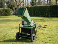 GreenBay GB-WERC 50 B elektrische hakselaar, takken tot 50 mm, detail 2