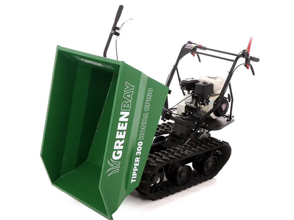 Rupsdumper laadvermogen 300 kg GreenBay Tipper 300, motor Honda GP160, detail 3
