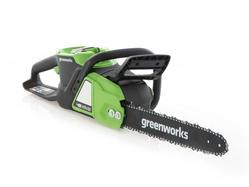 Greenworks GD48CS36 accu kettingzaag, zwaard 36 cm, 48 V zonder accu, detail 3