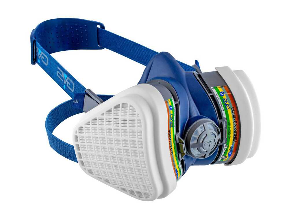 GVS Elipse halfgelaatsmasker met ABEK1P3-filters, detail 3
