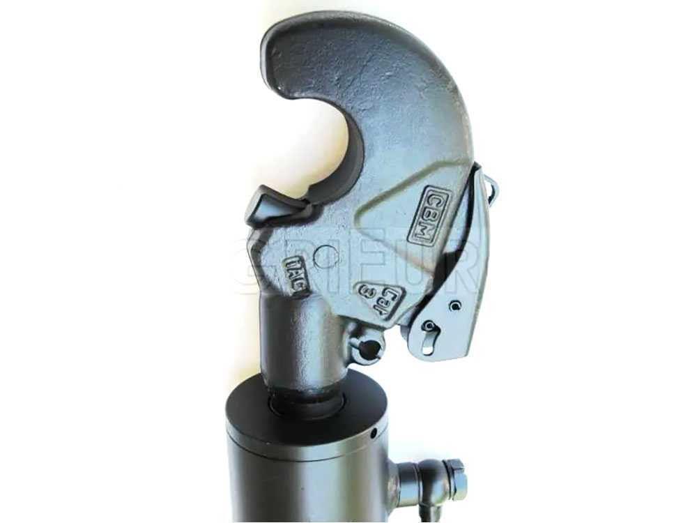 AgriEuro Premium hydraulische topstang 59-81 cm, cilinder 40 mm, snelkoppeling, detail 3