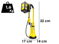 Kärcher BP 2.000-18 Barrel dompelpomp voor schoon water, 18 V 2,5 Ah, detail 2