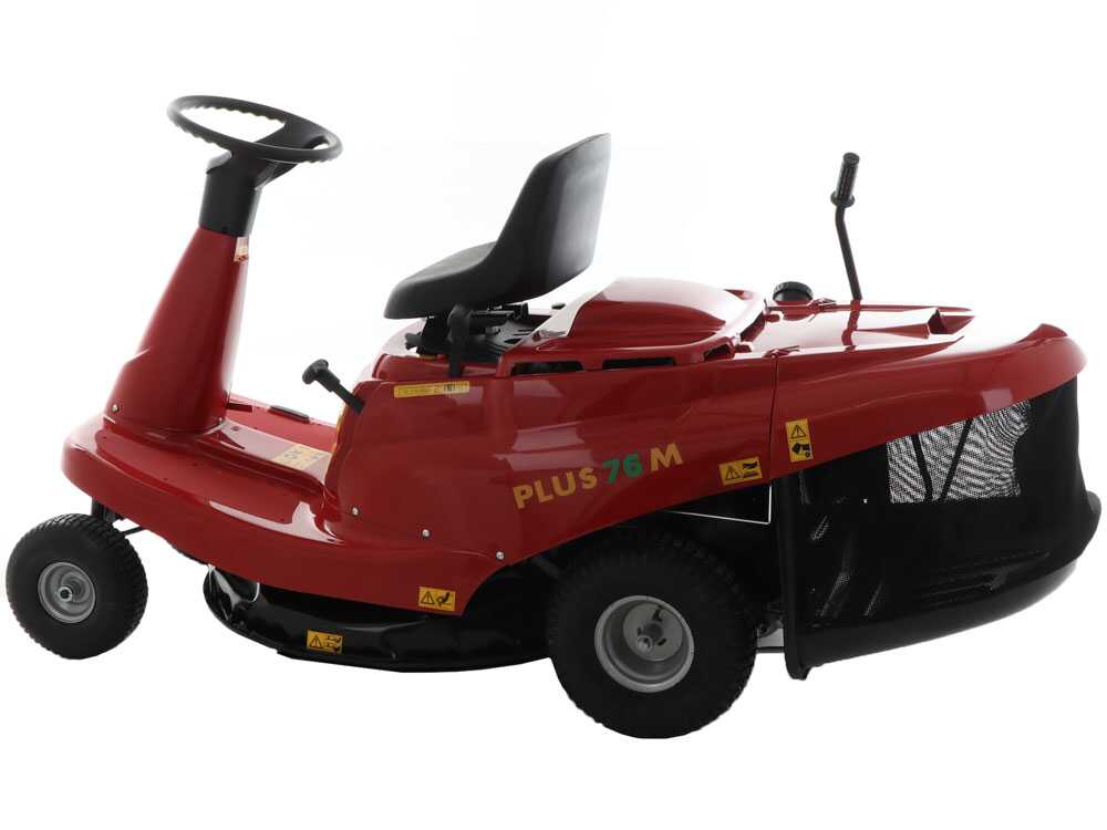 AgriEuro Premium Line Plus 76 M zitmaaier met opvangbak 76 cm, versnellingsbak, detail 2
