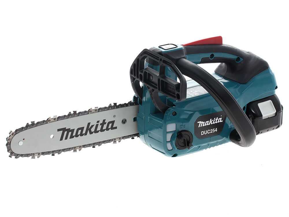 Makita DUC254 accu kettingzaag, zwaard 25 cm, 18 V 3 Ah, detail 3