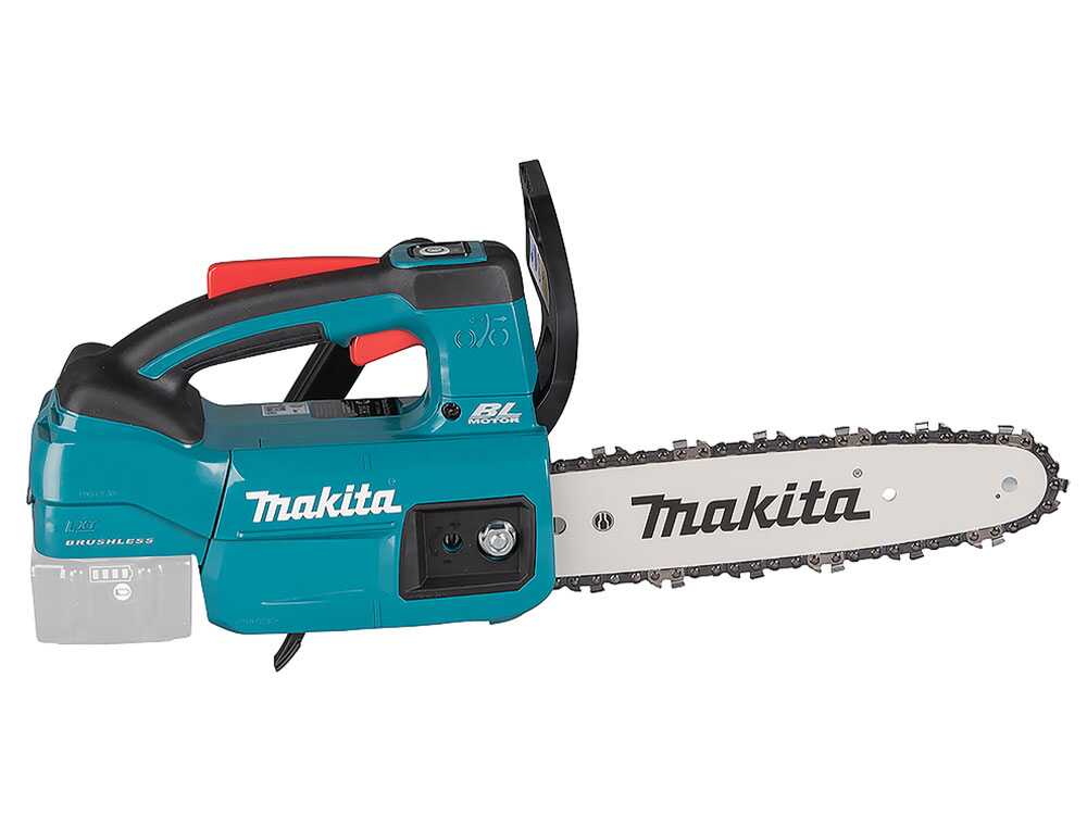 Makita DUC254Z accu kettingzaag, zwaard 25 cm, 18 V 3 Ah zonder accu, detail 3